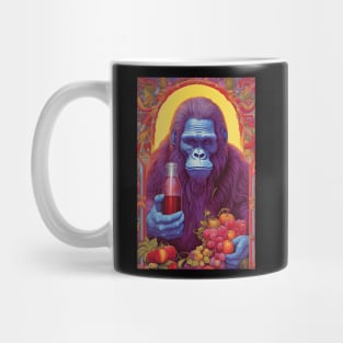 Gorilla and wine Mug